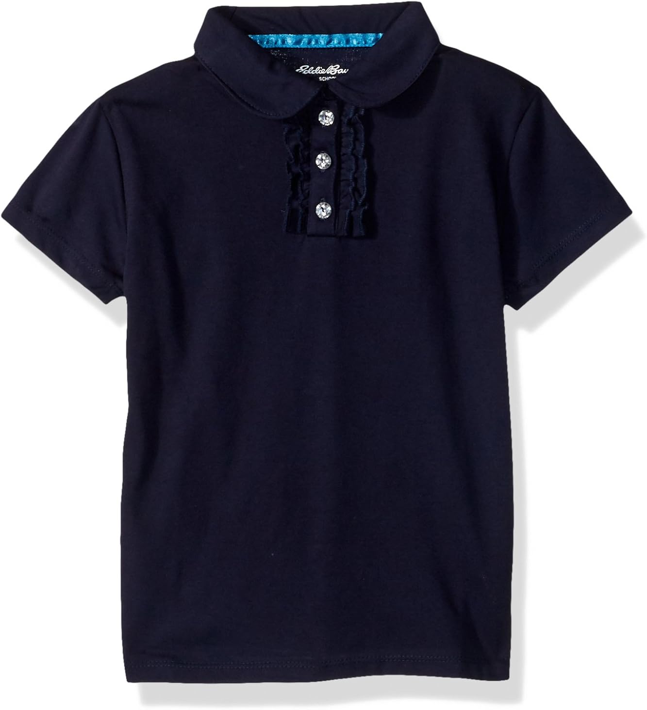Eddie Bauer Girls' Polo Shirt (More Styles Available): Clothing