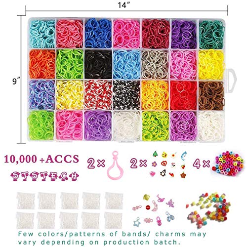 2 Colorful+Organizer+Bracelet+Crafting+Crystal+like