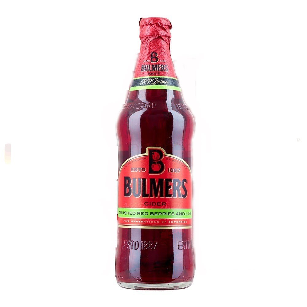Bulmers No.17 Crushed Red Berries & Lime Cider (12 x 568ml Pint Bottles