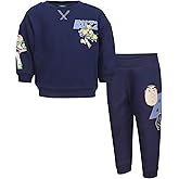 Magic Threadz Disney Clothes Baby Boys Sweatshirt & Pants Set Mickey, Cars, Toy Story, Lion King, Stitch, Spiderman (12M-24M)