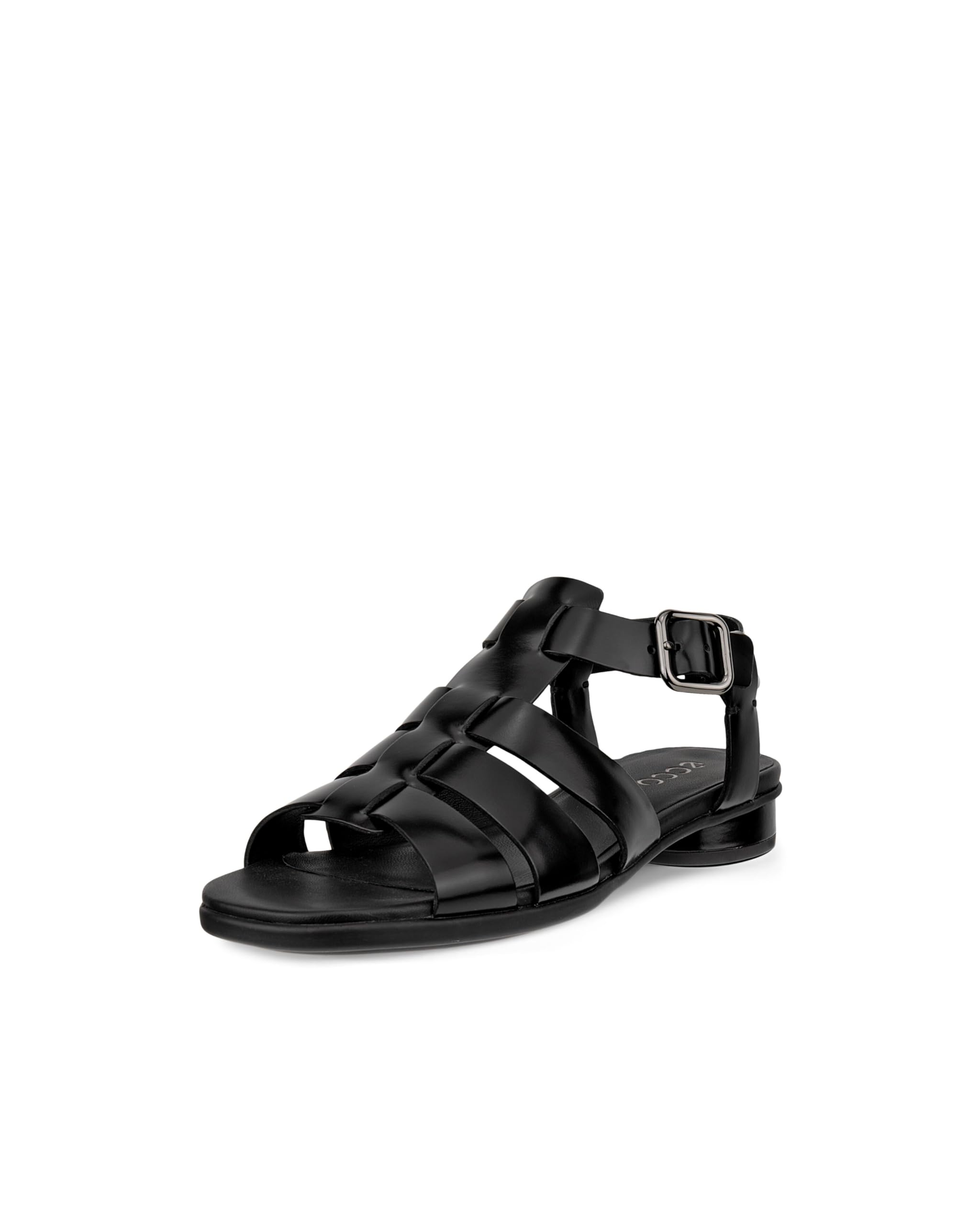 ECCO Women’s Sculpted Alba 25 Fisherman Sandal, BLACK, 6-6.5