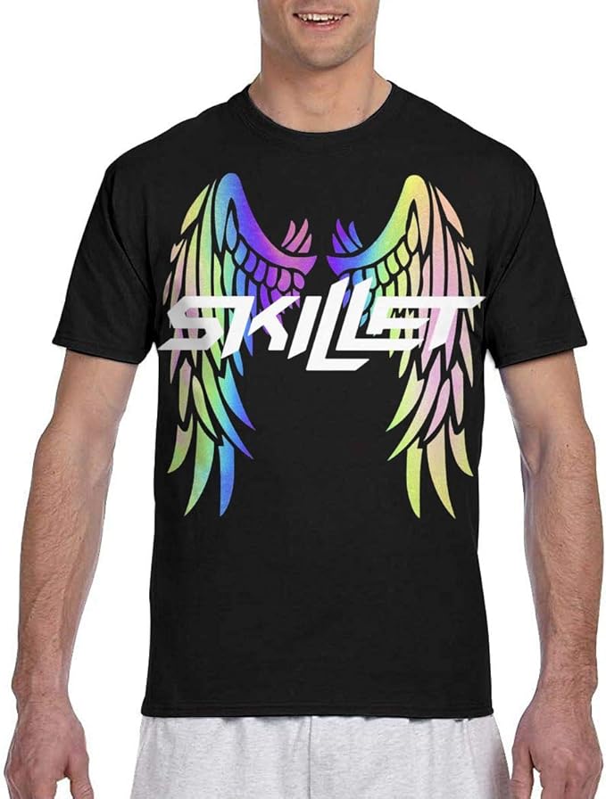 DamaYong Skillet Band T Shirts Men's Summer Casual Printing