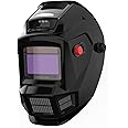 YESWELDER Auto Darkening Welding Helmet with Fan and Light, True Color 4 Arc Sensor for TIG MIG ARC Weld Hood Helmet