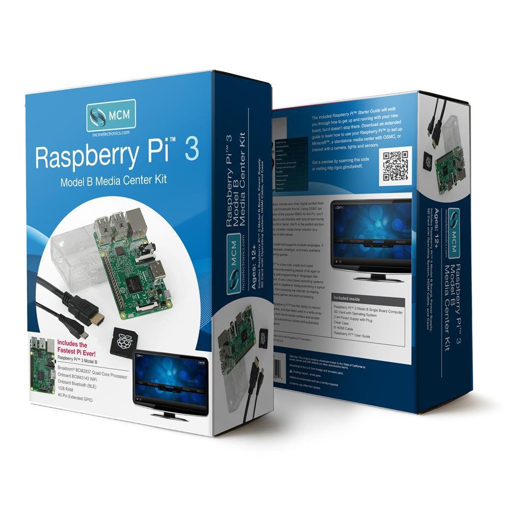 Media Center Raspberry Pi 3 B Raspberry