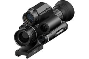 DNT Optics TNC225R ThermNight Thermal & Night Vision Multispectral Scope with Laser Rangefinder and Ballistic Calculator