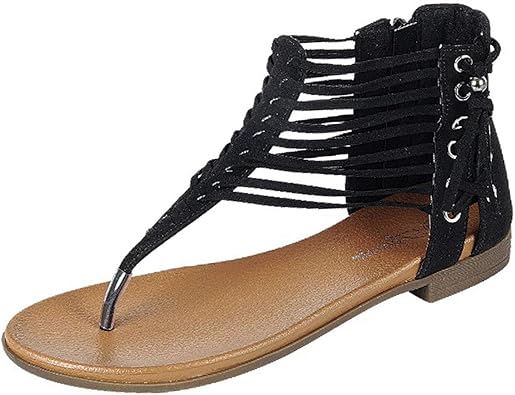 t strap sandals amazon