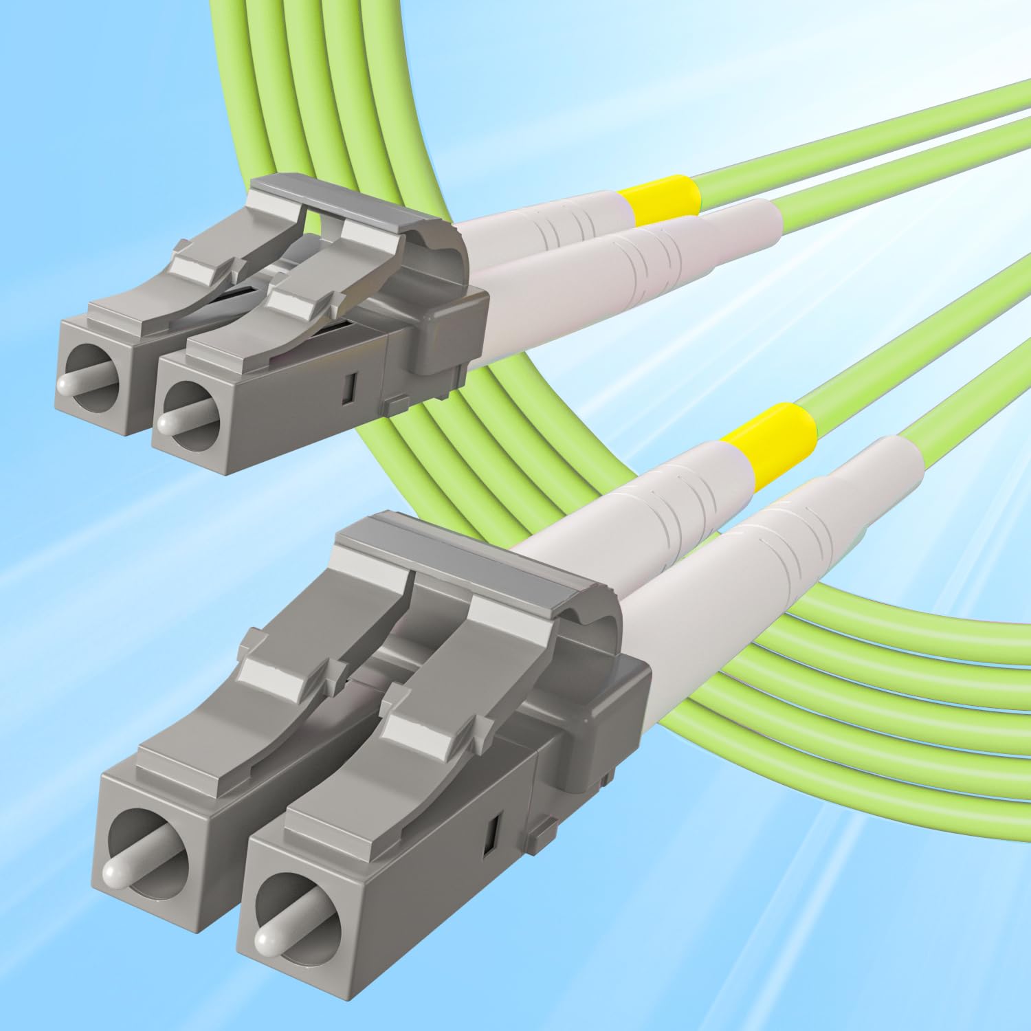 10Gtek Fiber Patch Cable - LC to LC OM5
