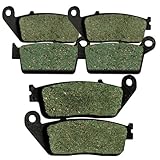 Front and Rear Kevlar Carbon Brake Pads for HONDA GL 1500 Valkyrie Tourer Interstate 1997-2003