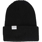 Coal Headwear Stanley Beanie Hat - Heavy Rib Knit, Warm, Fold Cuff, Hat for Men and Women - Winter Outdoor Casual