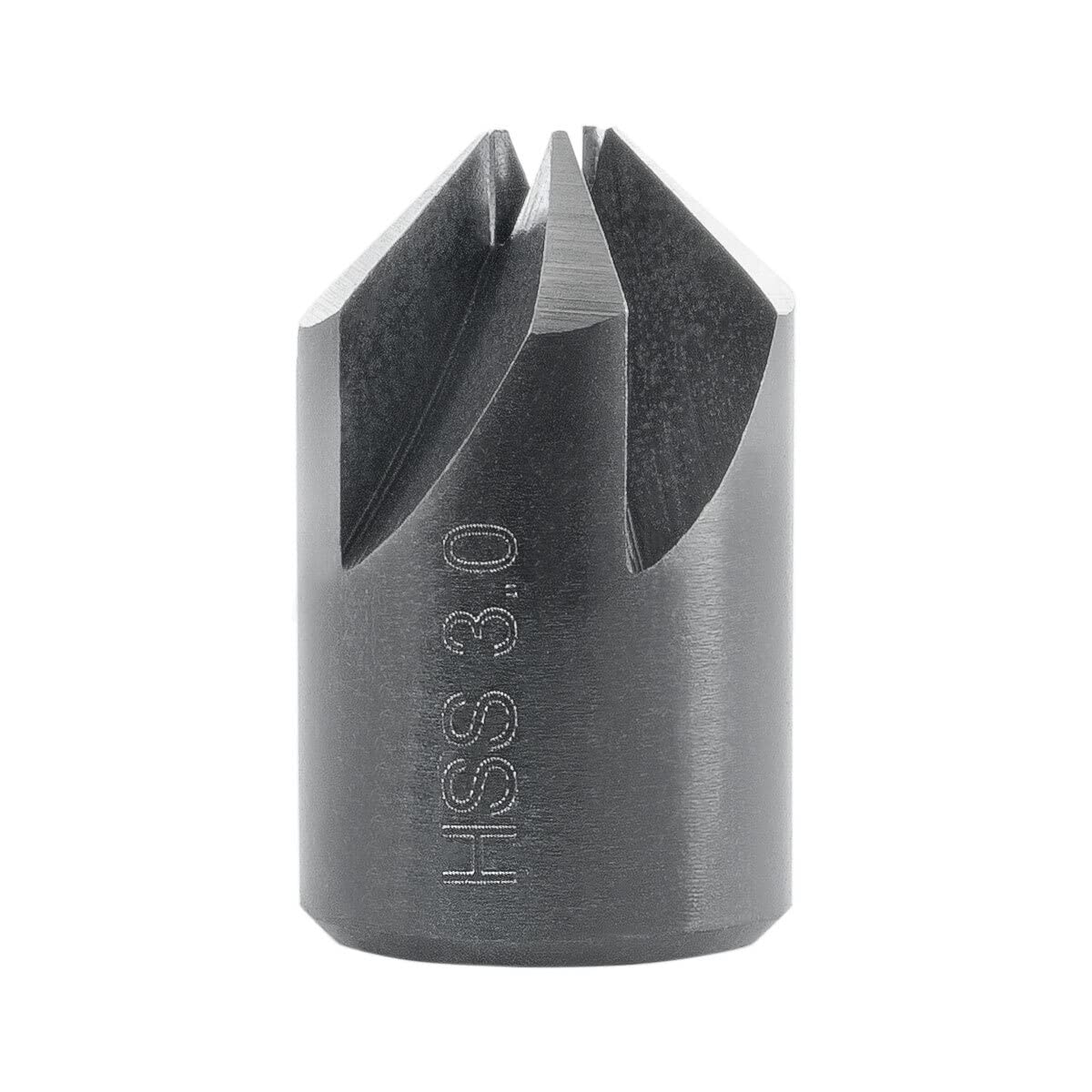 ENT 50503 Push-on countersink HSS, diameter (d) 3 mm, D 12 mm, E 90°, GL 25 mm, Right