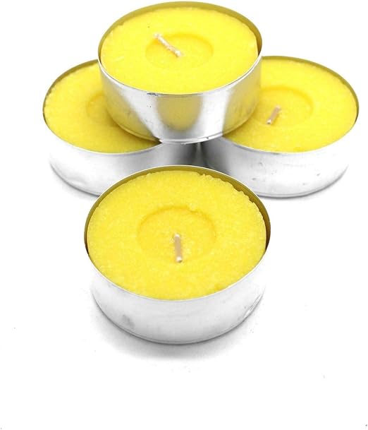 Prices SMT002418 CANDLES MAXI TEALIGHTS CITRONELLA ,10HR Pack of 4 Amazon.co.uk Kitchen & Home