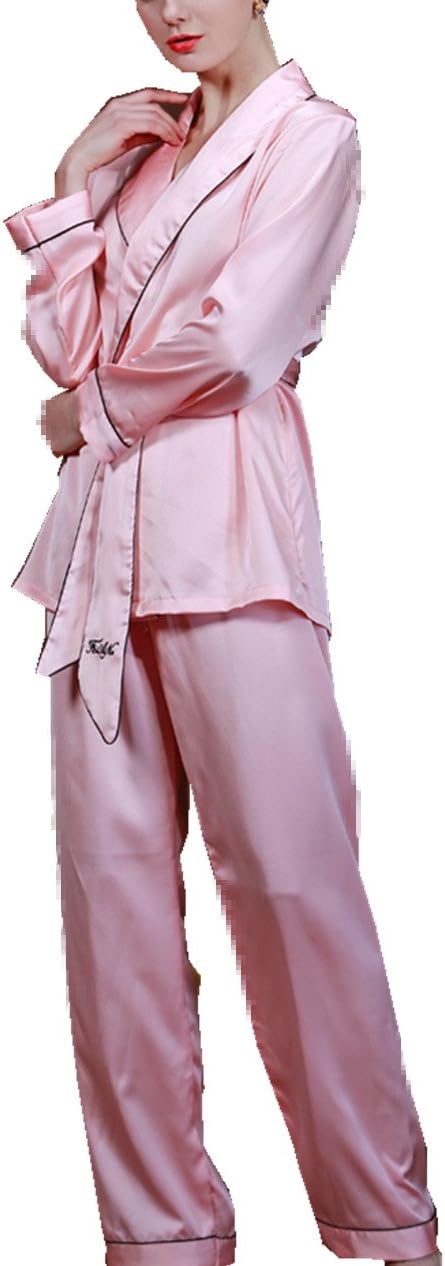 Sorrica Women's Luxury Silk Pajamas Set Sleepwear Loungewear