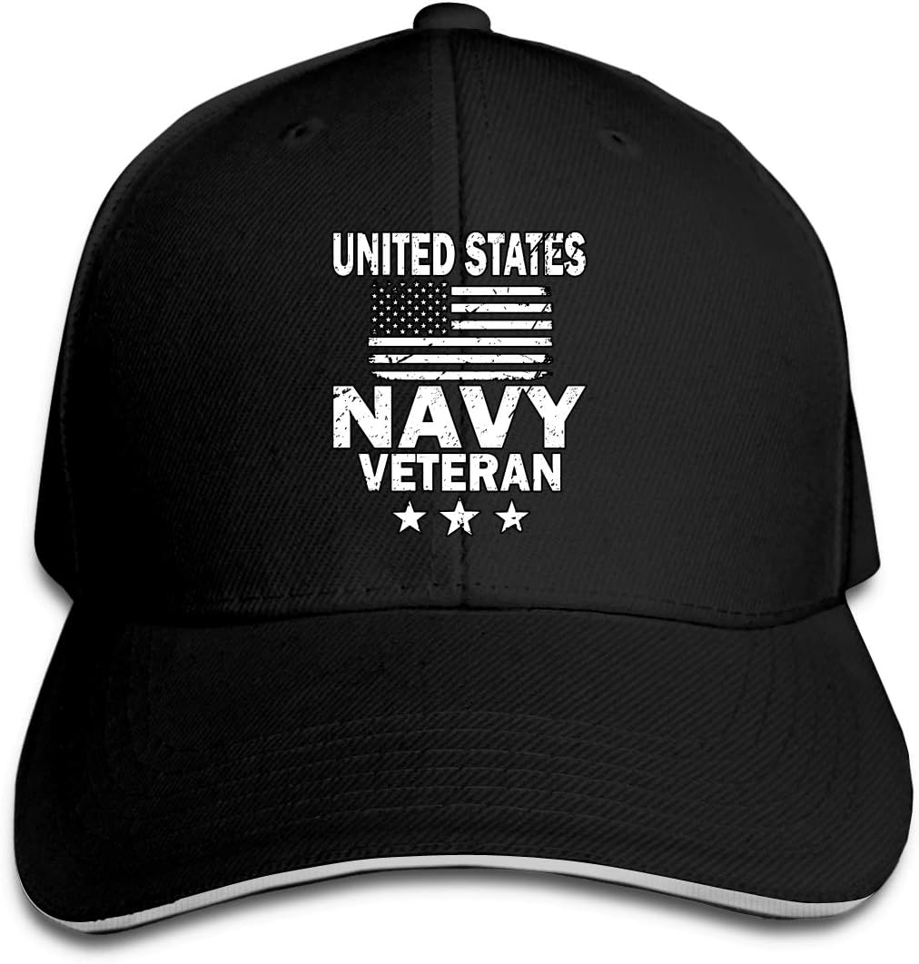 navy veteran fitted hat