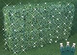 Commercial Grade LED Net Light Set, 4' X 6', Warm White, Green Wire, 100 Light