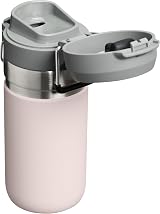 Stanley Quick Flip 0.47L Stainless Steel Water Bottle Rose Quartz view 7