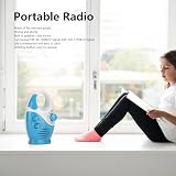 Rushbom Waterproof Shower Radio AM FM Speaker Top Handle Splash Proof Bathroom view 7