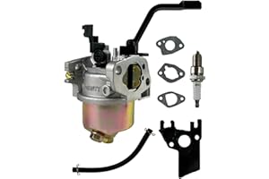 TURBOTUNITY Generator Carburetor Kit for Predator 4000 4375 Champion Honda Generac 3500 4000 3000 4500 4375 3550 3650 GP 3250 3300 Watt 196cc 208cc 212cc 224cc etc.