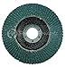 Makita® 5 Pack - 80 Grit Flap Disc For Grinders - Balanced Conditioning For Metal, Stainless Steel & Non-Ferrous - 4-1/2