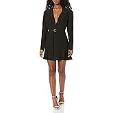 Norma Kamali Women's Single Breasted Fishtail Mini Dress