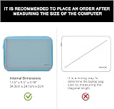 ARVOK Laptop Sleeve 13-14 Inch Water-Resistant Neoprene 13.5 x 9.5 cm view 6