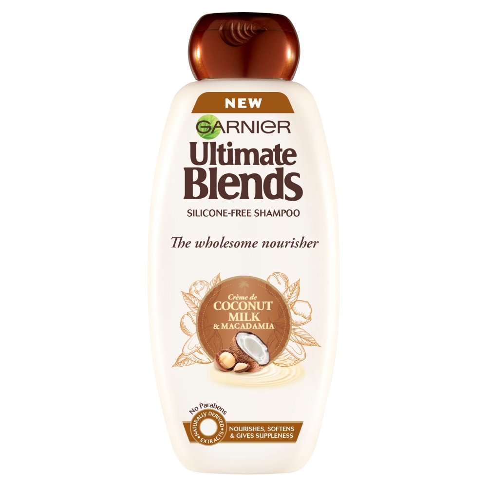 Garnier Ultimate Blends Coconut Milk & Macademia Shampoo