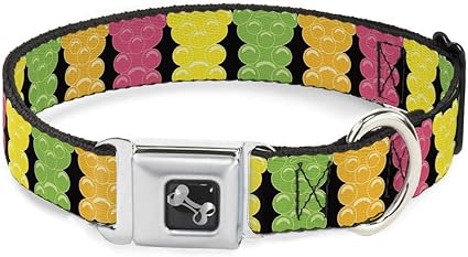 Buckle Down Gummy Bears Dessin Animé Noirrougejaune Avec