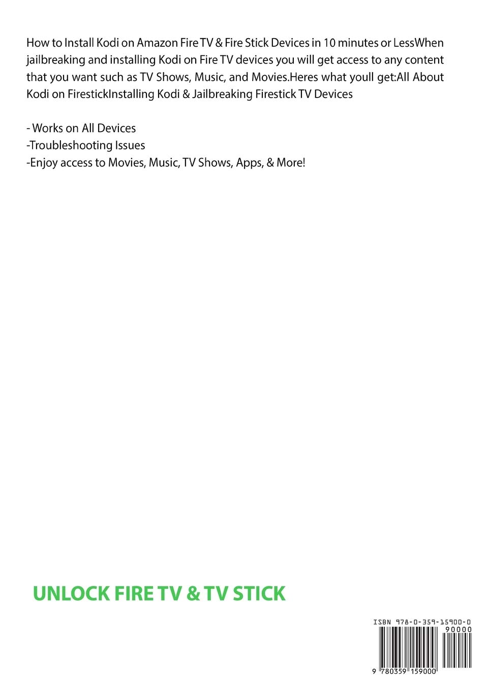 Fire Tv Tv Stick How To Unlock And Jailbreak Step By Step Guide In 10 Minutes Simpson Steve Amazon De Bucher