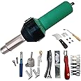 110V 1600W Hot Air Plastic Welder Hand Held Heat PVC Vinyl Linoleum Flooring Hot Air Welding Gun Tools Kit (Set 1)