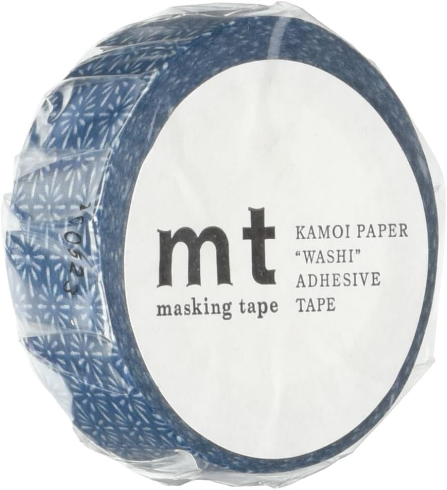 MT Washi Masking Tape, 1P Deco, 15mm x 10m, Hanabishi Tomekon (MT01D279)