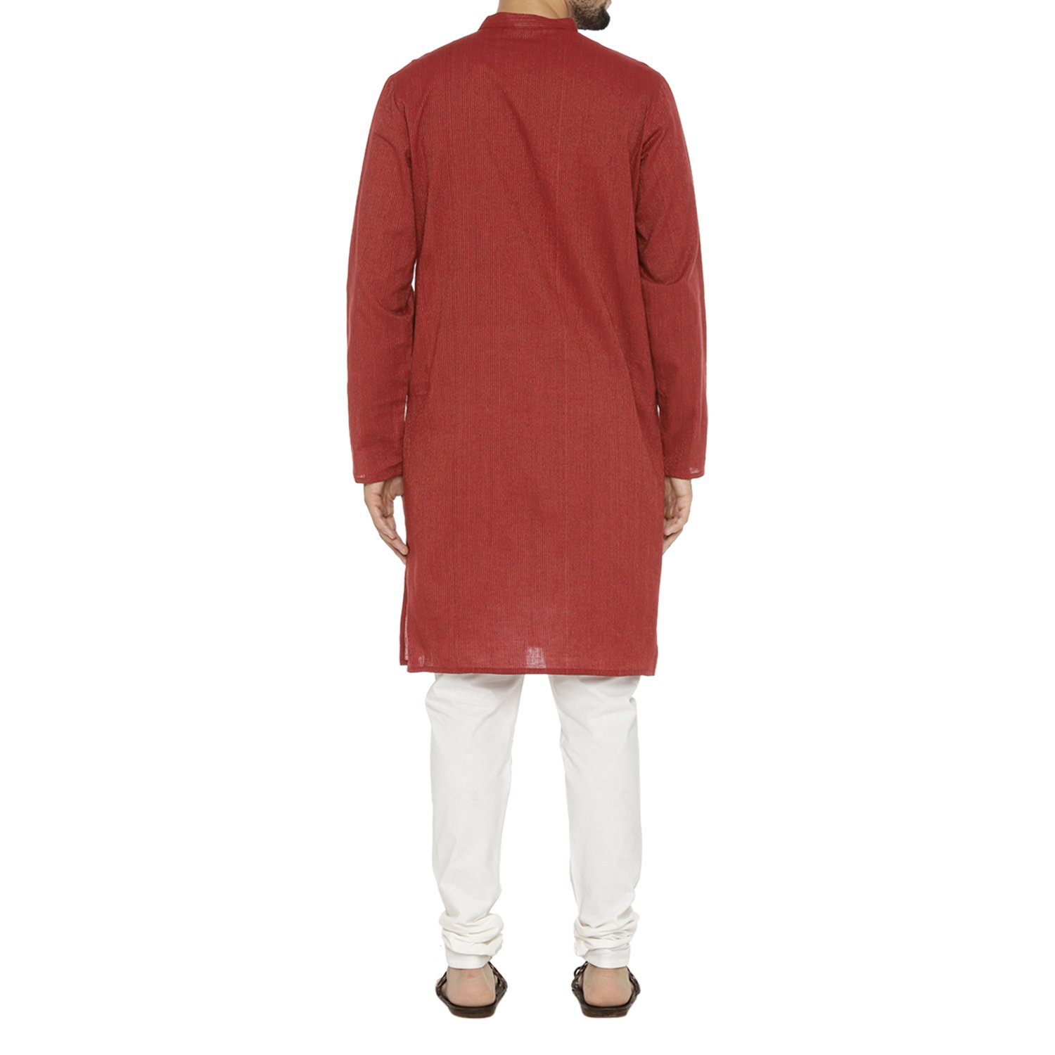 indus route by pantaloons boy's cotton straight kurta