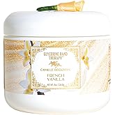 Camille Beckman Glycerine Hand Therapy Cream, French Vanilla, 8 Ounce