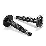 #8 x 1" Sheet Metal Screws 100Pcs 410 Stainless