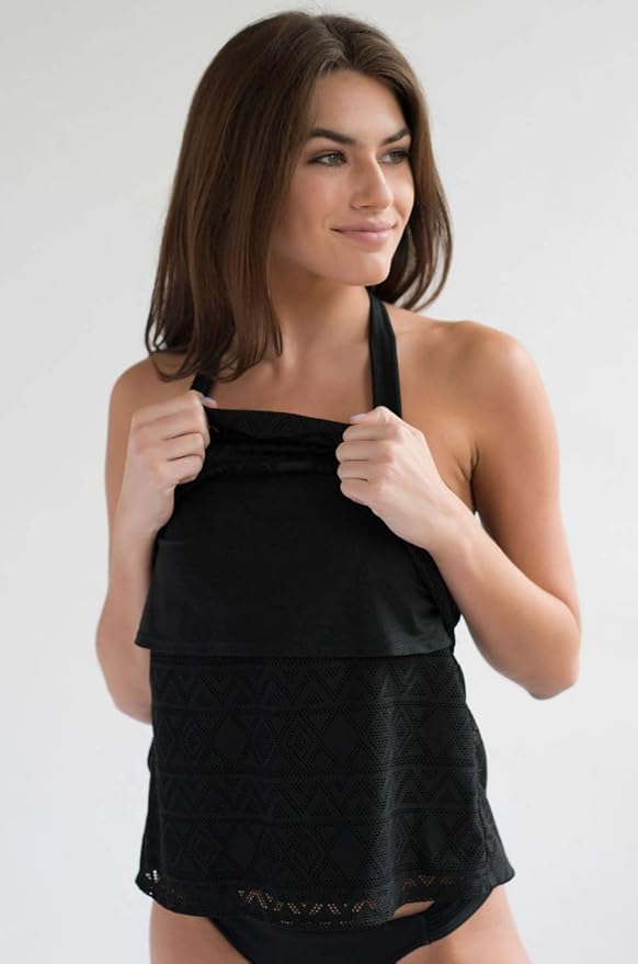 nursing swimsuit top