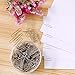 Leyaron Paper Clips, 500 Pcs Silver