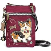 CHALA Crossbody RFID Cell Phone Purse - Women Nylon/Faux Leather Multicolor Handbag with Adjustable Strap Venture