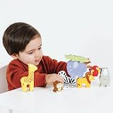 Le Toy Van Wooden Petilou Africa Stacker 9 Pieces Educational Toy view 5