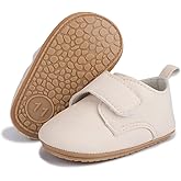 HsdsBebe Baby Boys Girls Oxford Shoes PU Leather Soft Rubber Sole Sneakers Anti-Slip Toddler Ankle Boots Infant Walking Shoes Moccasins