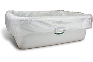 LEM Products Plastic Meat Lug Liners, Food Grade Low-Density Polyethylene (LDPE), 25 Count, Clear