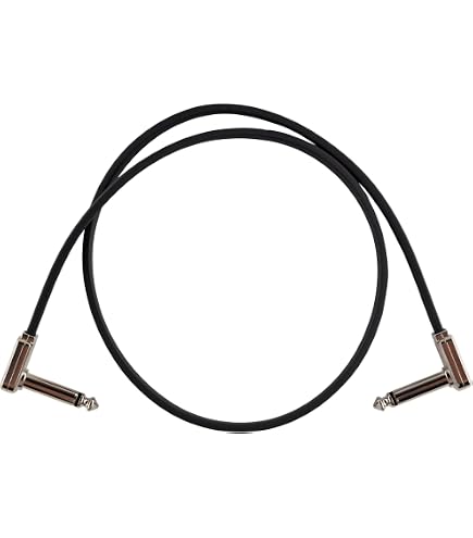Câbles De Pédalier Ernie Ball Flex - Lot De 3, 30cm, Noir | Faible Bruit, Connecteurs Low-Profile