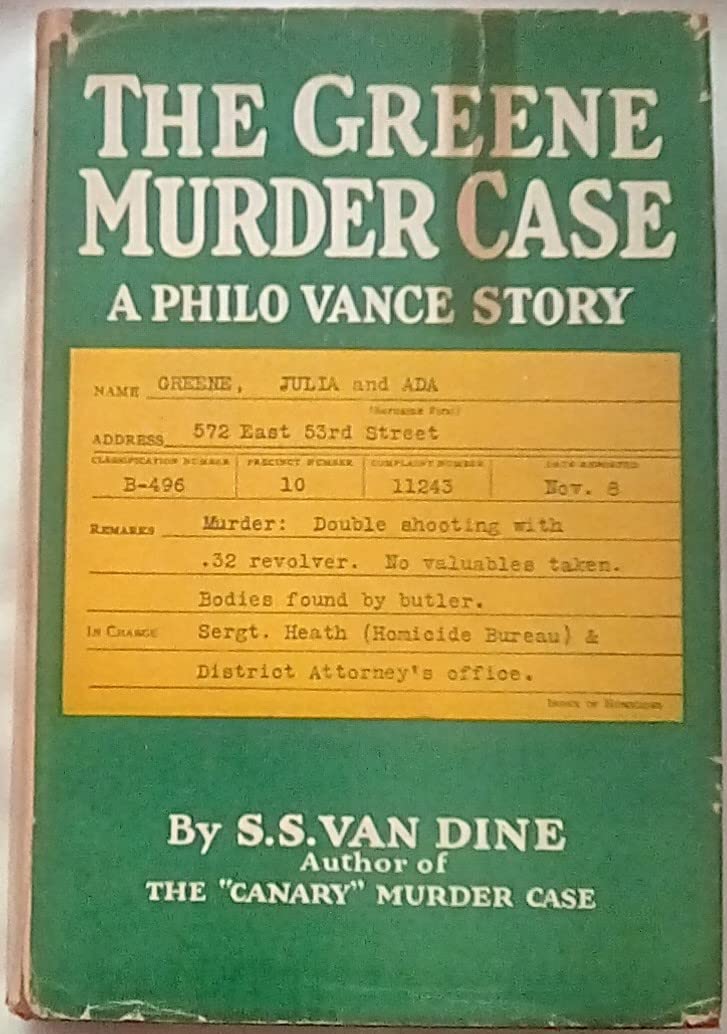 Mua The Greene Murder Case : A Philo Vance Story trên Amazon Nhật chính ...