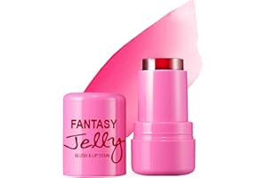 NEXME Milk Jelly Blush,Blush Milk Cooling Water Jelly Tint,Milk Blush Lip and Cheek Makeup Stick,Sheer Lip & Cheek Stain,Buildable Watercolor Finish,Vegan,Cruelty Free(01# PINK)