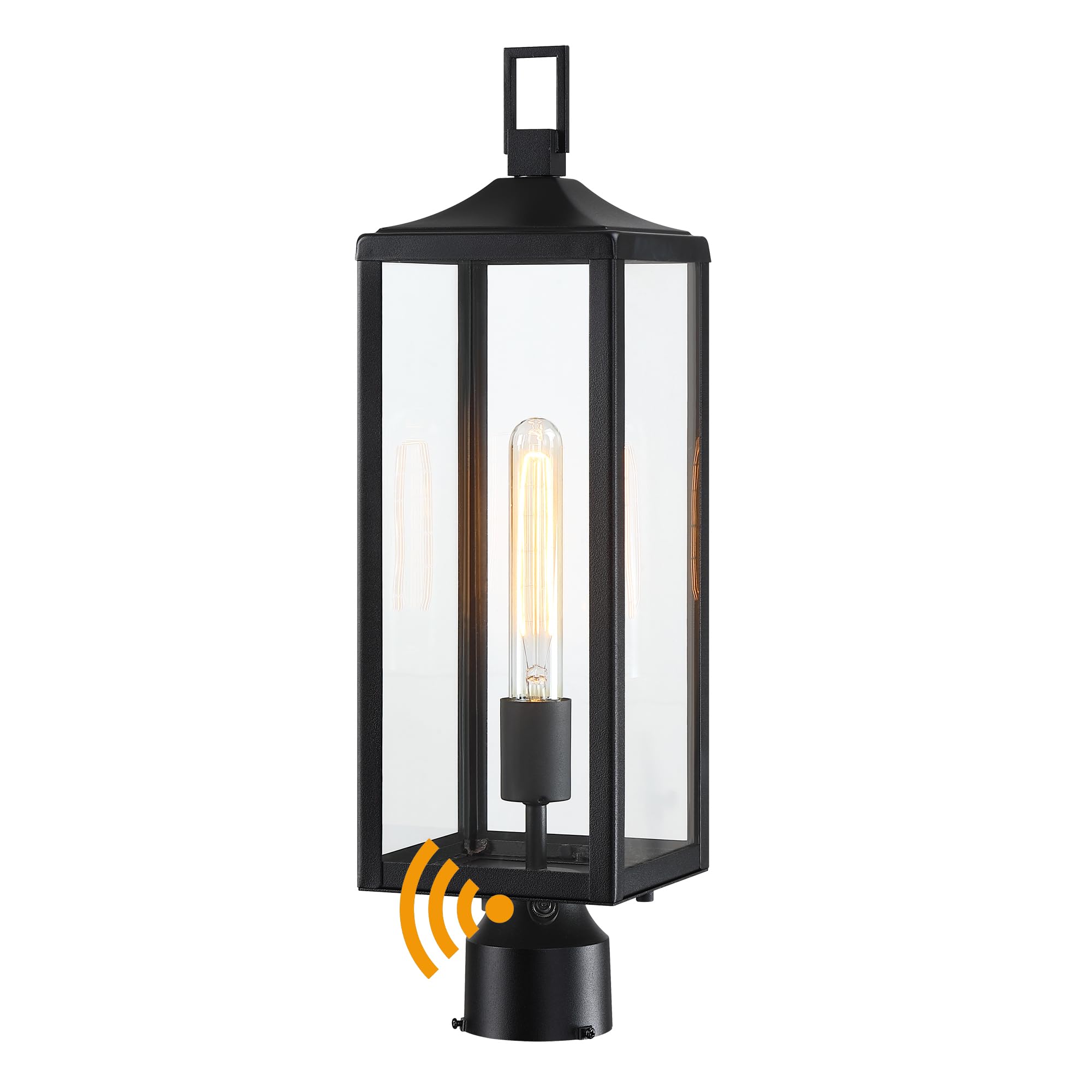 21.3 Inch Outdoor Lamp Post Light Fixture Dusk to