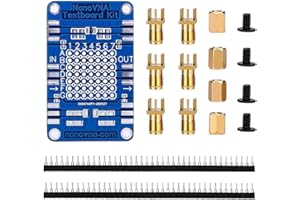 Seesii NanoVNA Vector Network Analyzer Test Board Kit for NanoVNA NanoVNA-F NanoVNA-H NanoVNA-H4 Network Analysis Test Board Demo Board