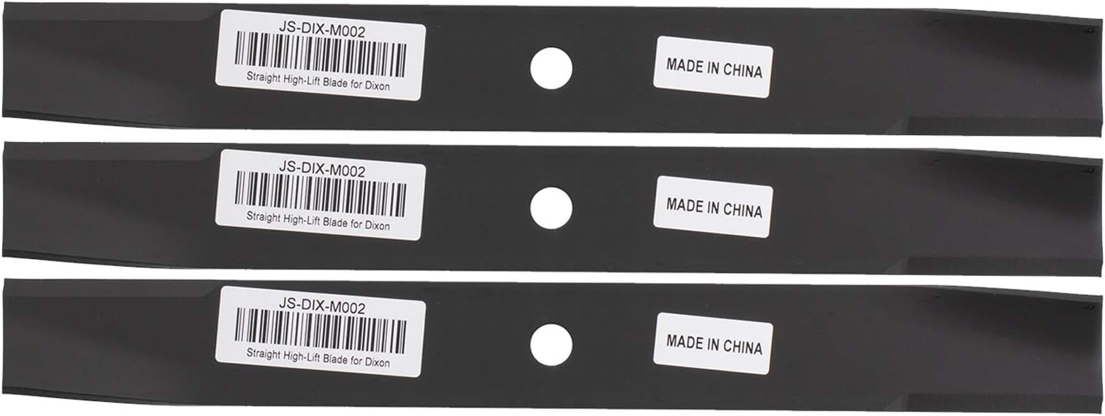 Erie Outdoor Power Equipment (3 Straight Medium-Lift Blade fits Dixon® 8689 Ariens/Gravely® 08861600 32-inch or 50-inch Deck