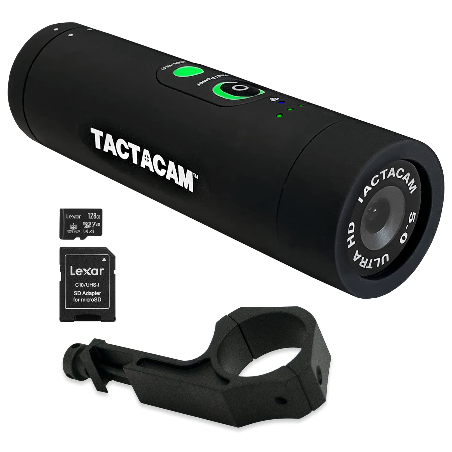 TACTACAM Hunting Action Camera Underscope Mount Lexar 128GB