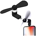 Cellet Mini Cooling Fan Powered by Apple Phone Lighting Charging Port Compatible to iPhones 14 Pro Max Plus 13 12 11 XS XR X 8 7 6 5 iPod mini SE