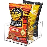 iDesign Recycled Plastic Extra-Large Bin with Easy to Grip Integrated Handles for Kitchen, Fridge, Freezer, Pantry and Cabine