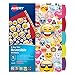 Avery Big Tab Reversible Fashion Dividers, Emojis, 5-Tab Set (24974)