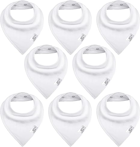 plain white bibs for decorating