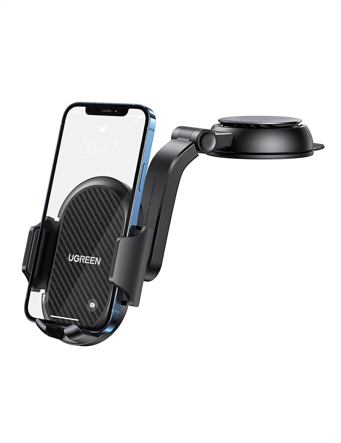 Shop Online Ugreen Dashboard Phone Holder Car Suction Cup Phone Mount Waterfall Shaped Mobile Mount Compatible With Iphone 12 Se 11 Pro Max Galaxy S21 Ultra S Fe Huawei Oneplus 9 Pixel 4a